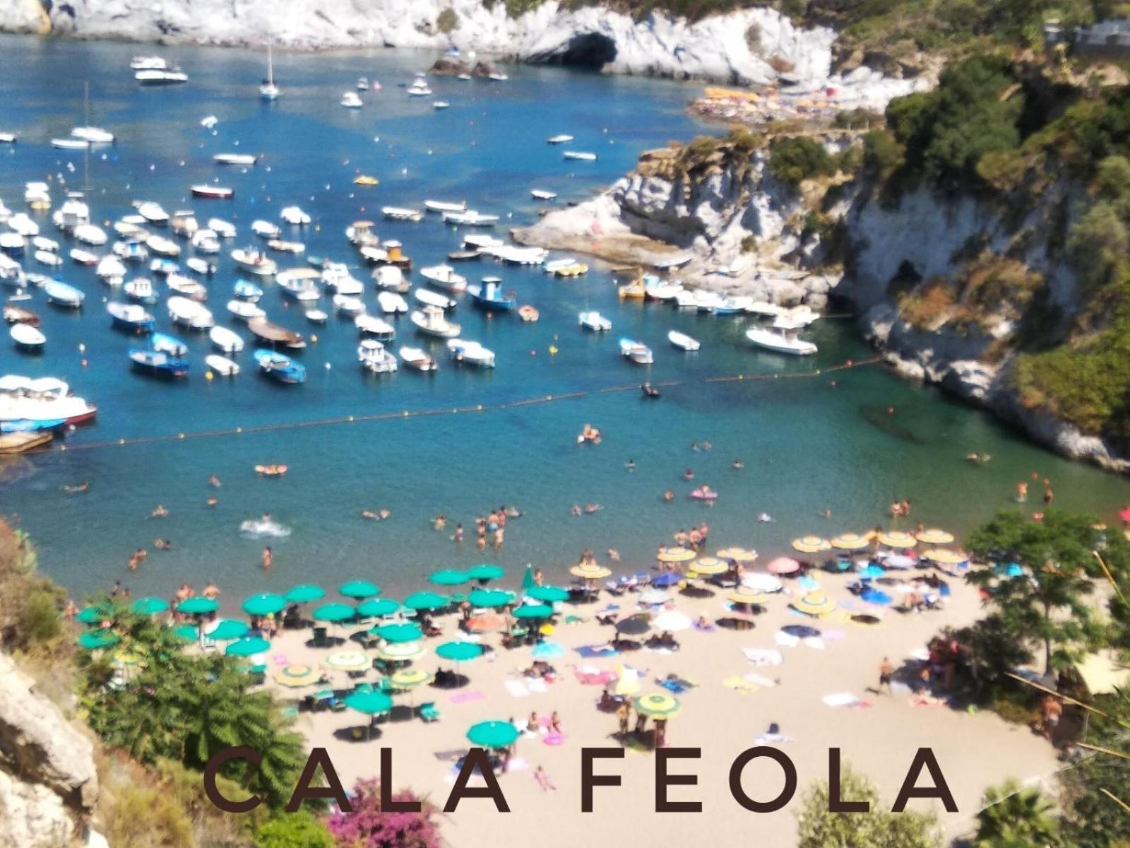 Apartmán Ponzamania La Terrazza Di Cala Feola Exteriér fotografie